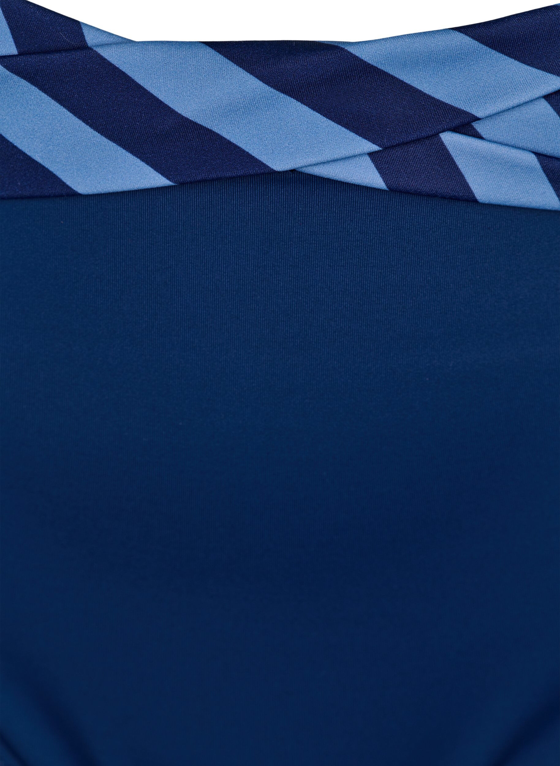 ZizziBikinitruser med omslagsdetaljer, Bl&aring;, Packshot image number 2