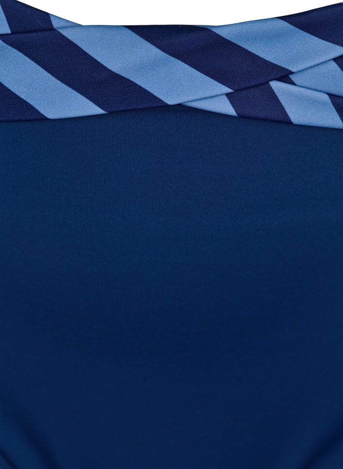 Bikinitruser med omslagsdetaljer, Bl&aring;, Packshot image number 2