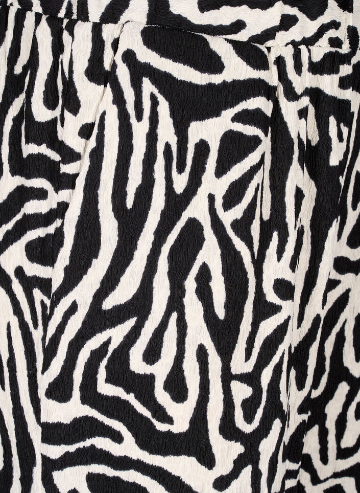 Bukser med sebramønster, Black w. White Zebra, Packshot