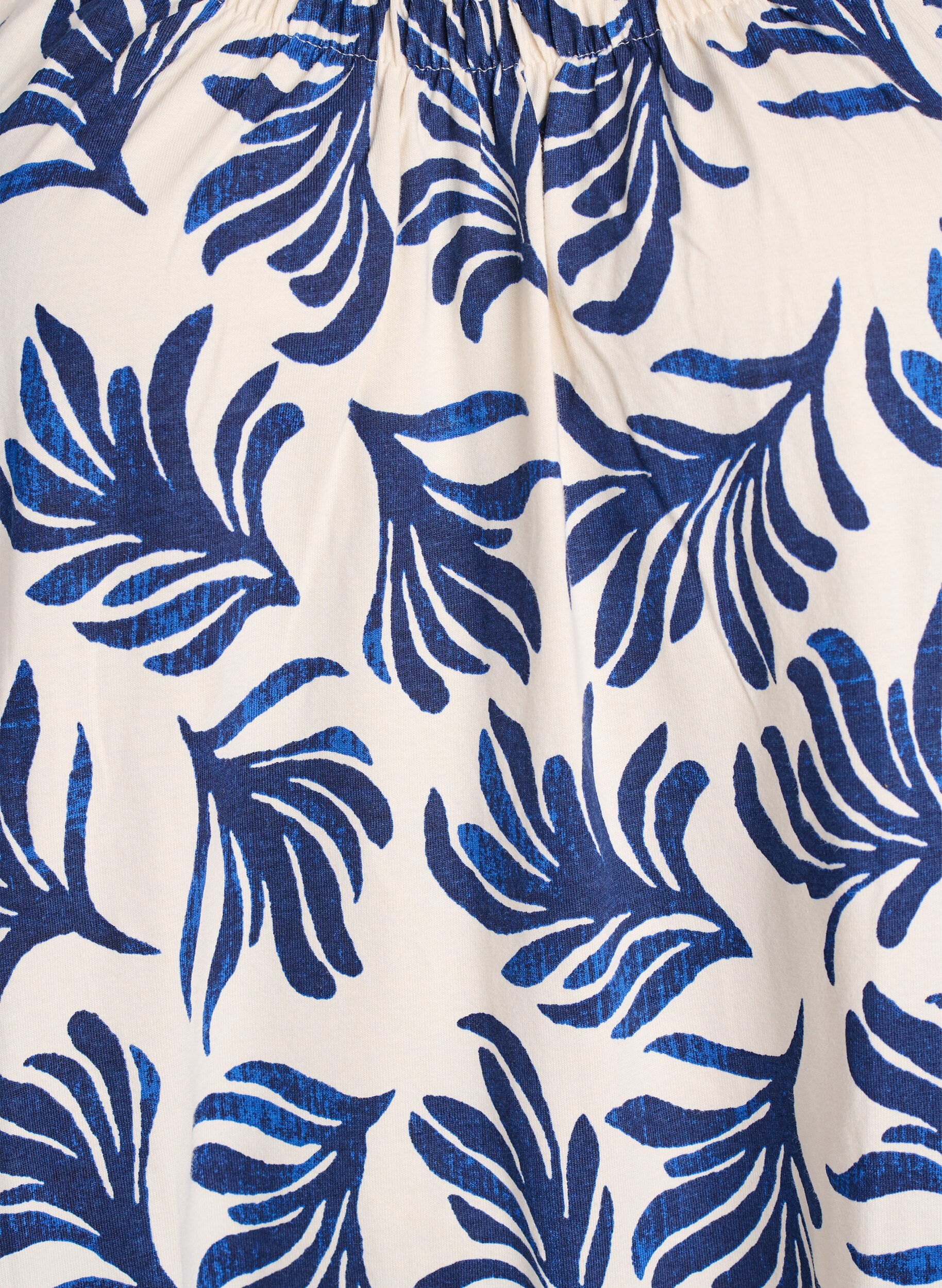 Zizzi Midi strap dress in organic cotton, Hvit, Packshot image number 2