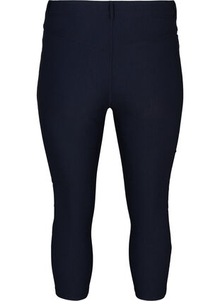 Tettsittende knickers i viskosemiks, Night Sky, Packshot image number 1