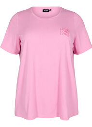 FLASH - T-skjorte med motiv, Begonia Pink Love
