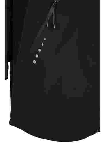 Softshelljakke med tilhørende fleece, Black Solid, Packshot image number 3