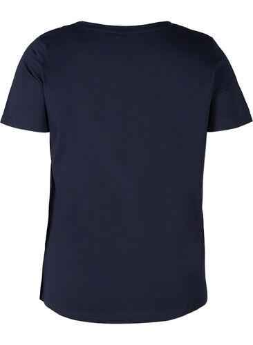T-skjorte i bomull med trykk, Night Sky AMBITIONS, Packshot image number 1