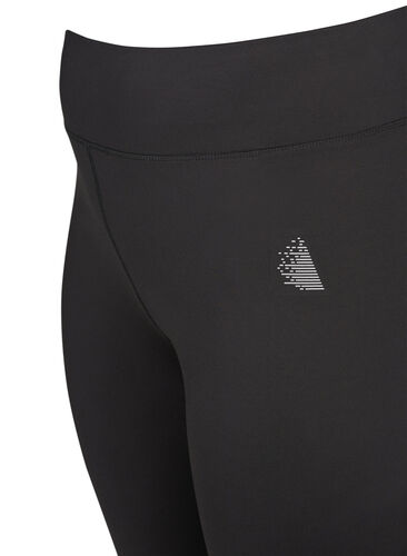 CORE, BASIC TIGHTS - Cropped treningstights , Black, Packshot image number 2