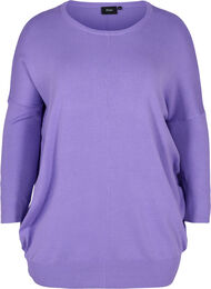 Strikket genser, Paisley Purple