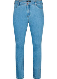 Amy jeans med høy midje og supersmal passform, Light Blue