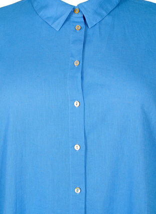 Lang skjorte med korte ermer, Ultramarine, Packshot image number 2