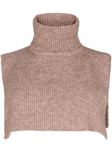 Ribbestrikket skjerf, Deep Taupe Mel., Packshot image number 0