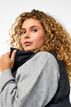 Lang vest med lommer og toveis glidel&aring;s, Svart, Model image number 4