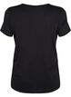 Trenings-t-skjorte med trykk, Black w. Disciplined, Packshot image number 1