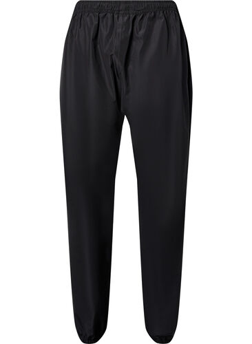 Regnbukser med refleks, Black w. Reflex, Packshot image number 1