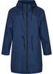Lett parkas med hette, Bl&aring;, Packshot image number 0