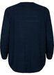 Stripete ton-i-ton cardigan, Navy Blazer, Packshot image number 1