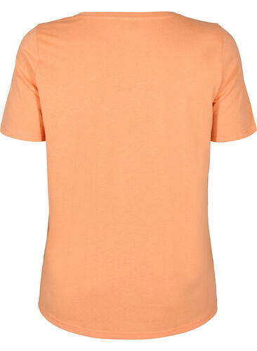 Zizzi FLASH - T-skjorte med motiv, Orange, Packshot image number 1