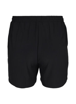 Løse shorts med lommer, Black, Packshot image number 1