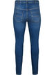 Super Slim Amy jeans med høyt liv, Blue denim, Packshot image number 1