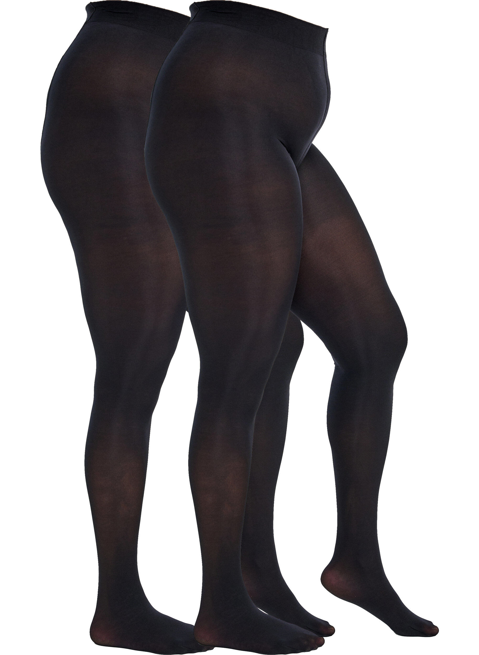 Str&oslash;mpebukser i 60 denier, 2 stk.