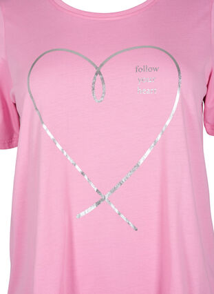 FLASH - T-skjorte med motiv, Begonia Pink, Packshot image number 2