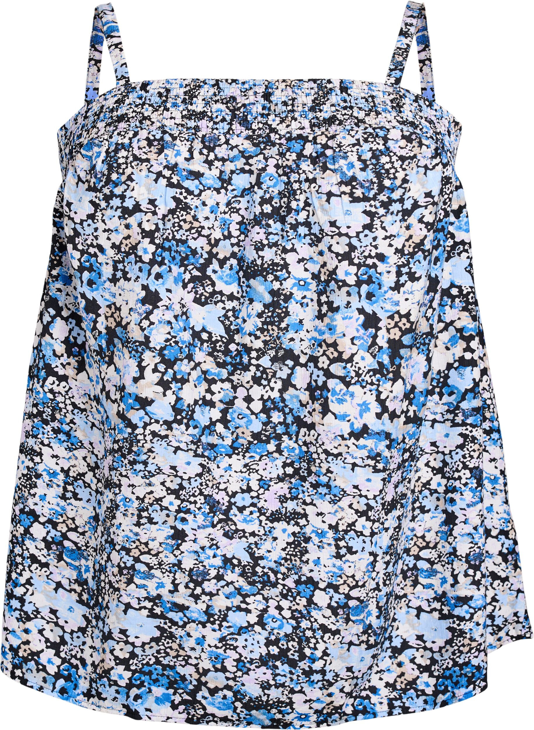 Topp i viskose med smale stropper