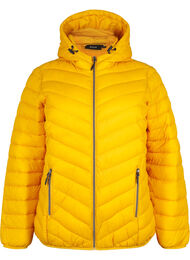 Lett jakke med hette, Golden Orange