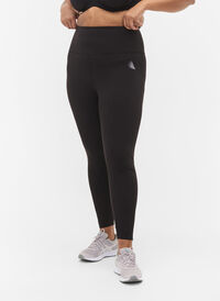 CORE, SUPER TENSION TIGHTS - Treningstights med innvendig lomme, Black, Model