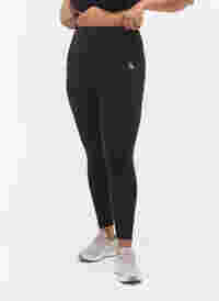 CORE, SUPER TENSION TIGHTS - Treningstights med innvendig lomme, Black, Model