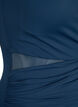 Badedrakt med wrap, Blå, Packshot image number 2