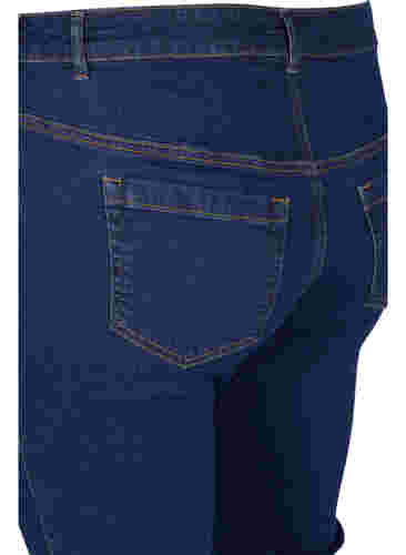 Ellen bootcut jeans med høyt liv, Unwashed, Packshot image number 3
