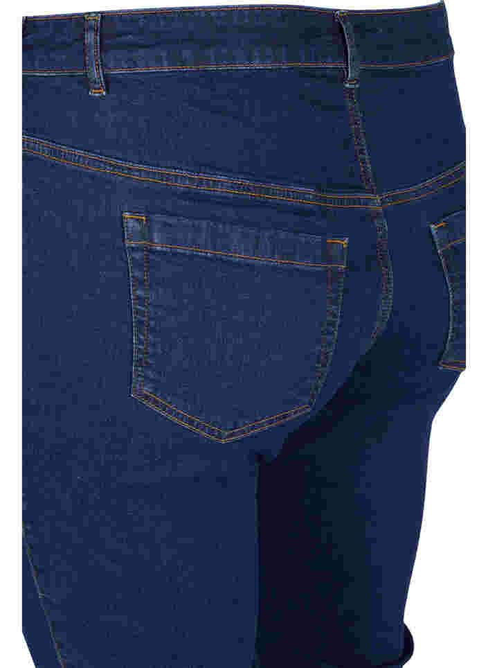 Ellen bootcut jeans med høyt liv, Unwashed, Packshot image number 3