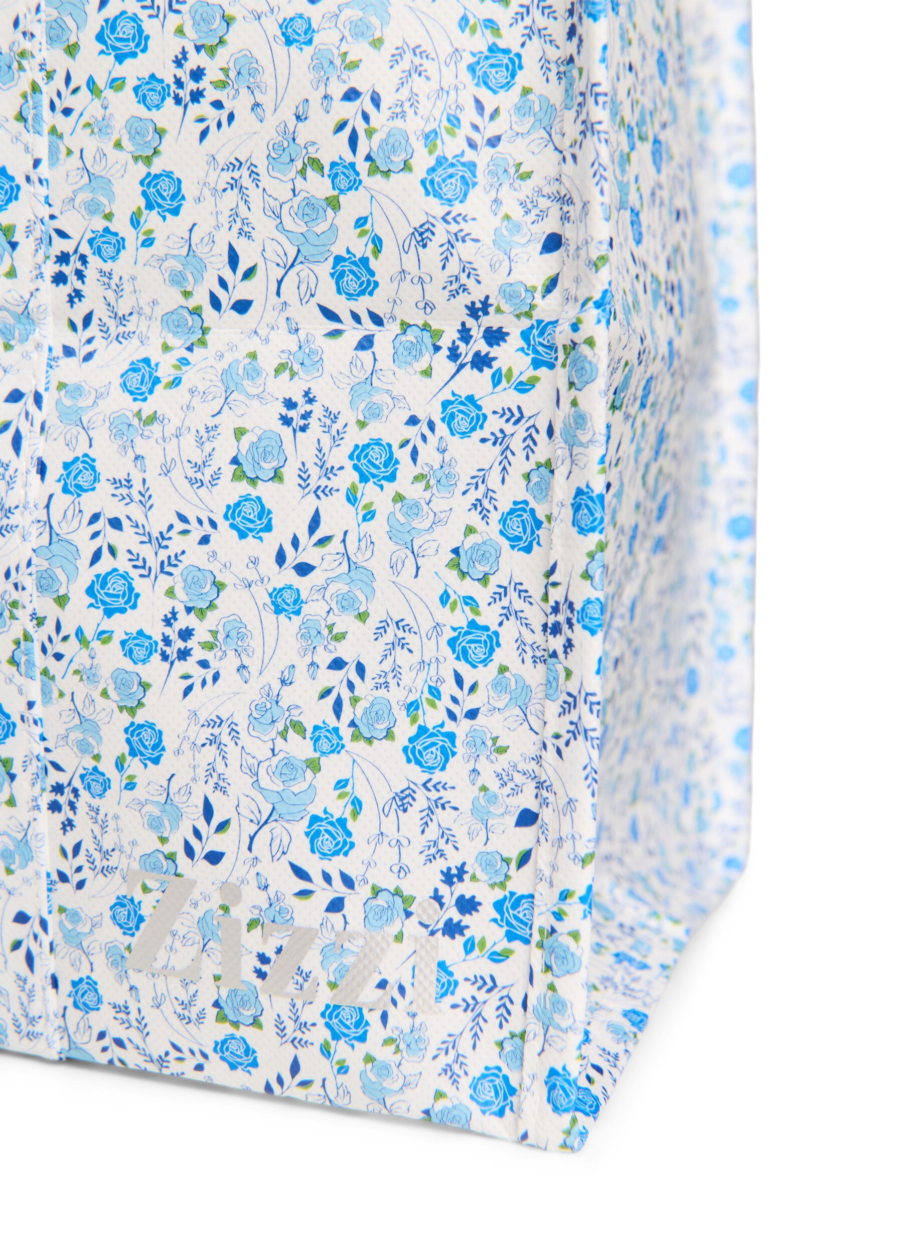 Zizzi Handlepose med glidel&aring;s, Bl&aring;, Packshot image number 2