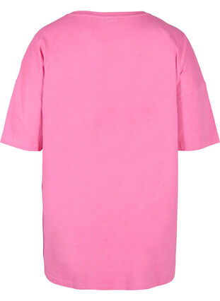 Support the breasts - T-skjorte i bomull, Wild Orchid, Packshot image number 1