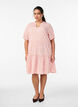 Kort A-linje kjole, Rosa, Model image number 1
