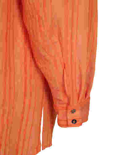 Lang stripete kjole med lange ermer, Harvest Pumpkin, Packshot image number 3