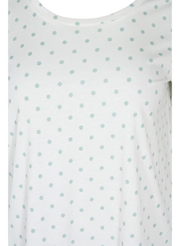 Prikkete T-skjorte i bomull, Snow White W. Dot, Packshot image number 2