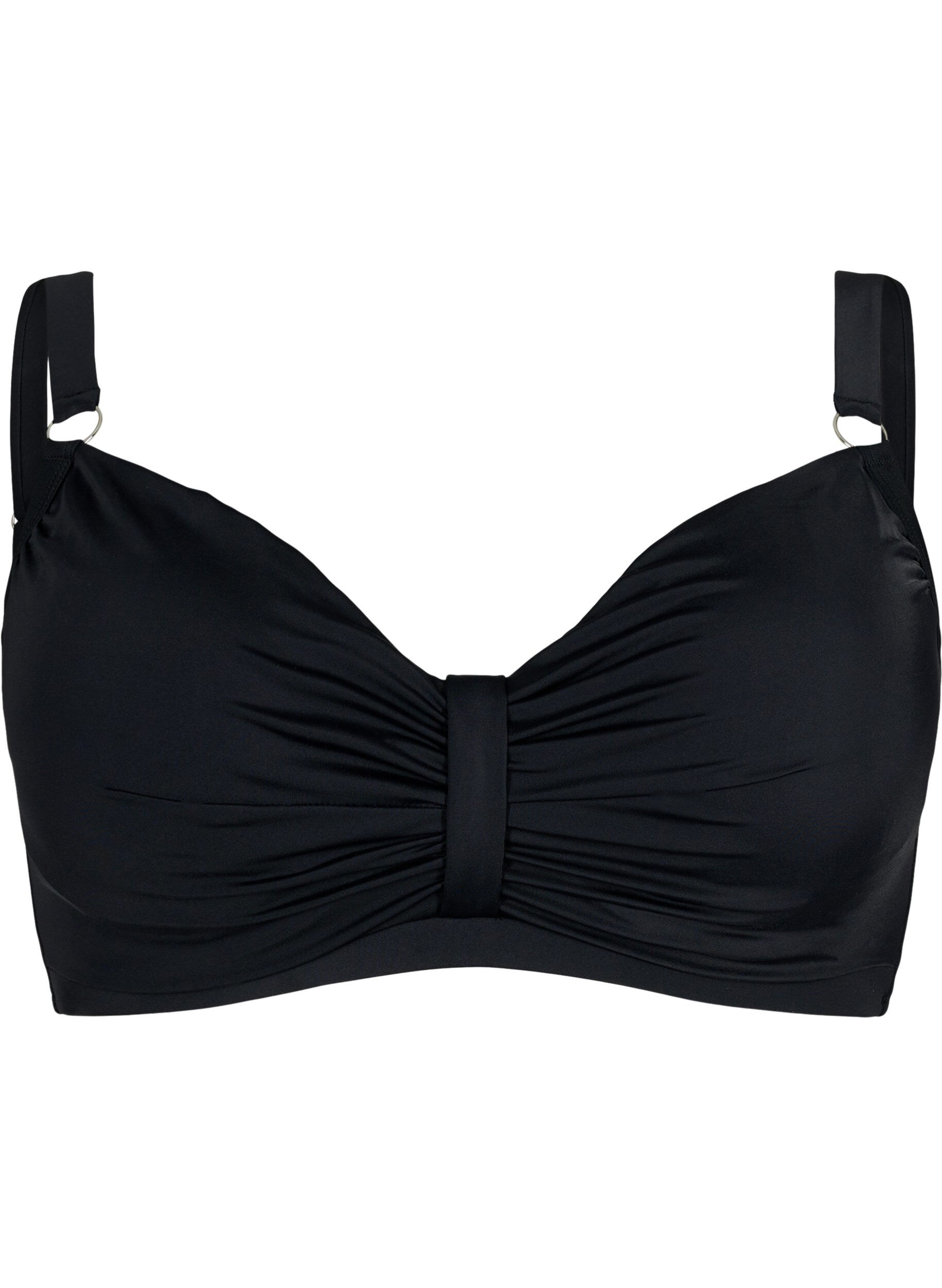 Bikinioverdel med spiler og drapering