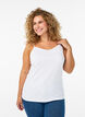 Basistopp i bomull, Hvit, Model image number 0