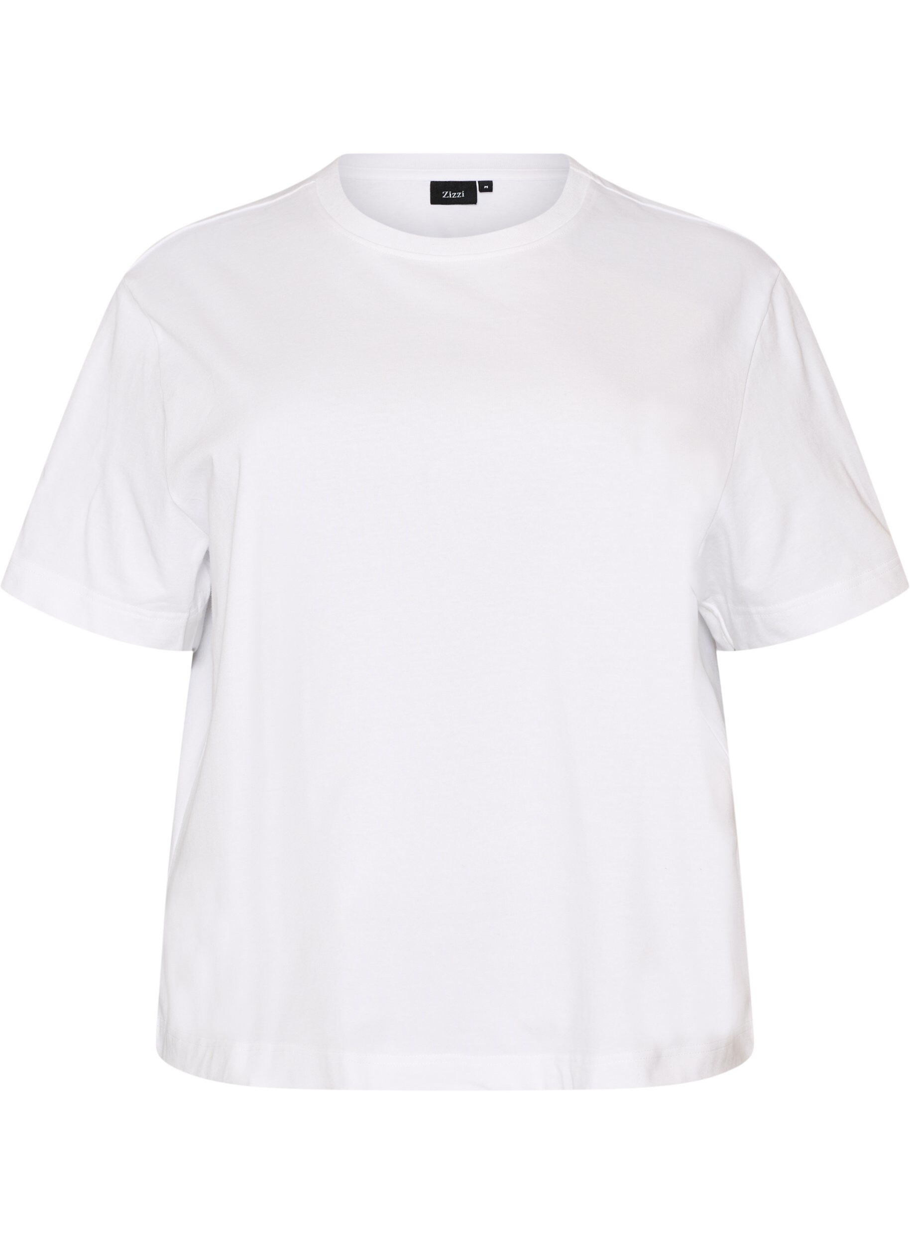 Boxy bomulls T-skjorte