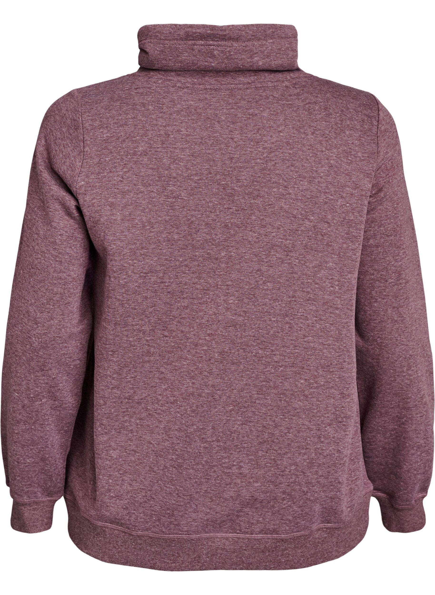 ZizziGenser med h&oslash;y hals og lommer, R&oslash;d, Packshot image number 1