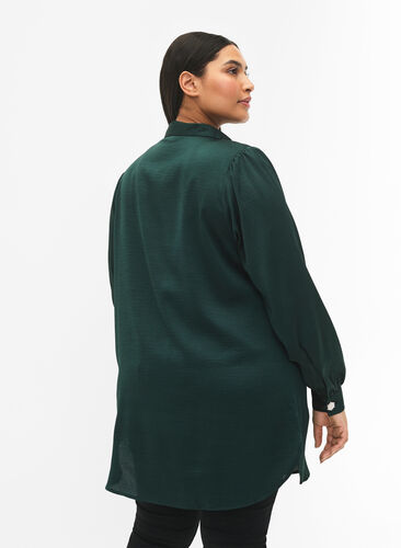 Lang skjorte med perleknapper, Scarab, Model image number 1