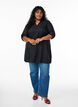Tunika med rund hals, Svart, Model image number 1
