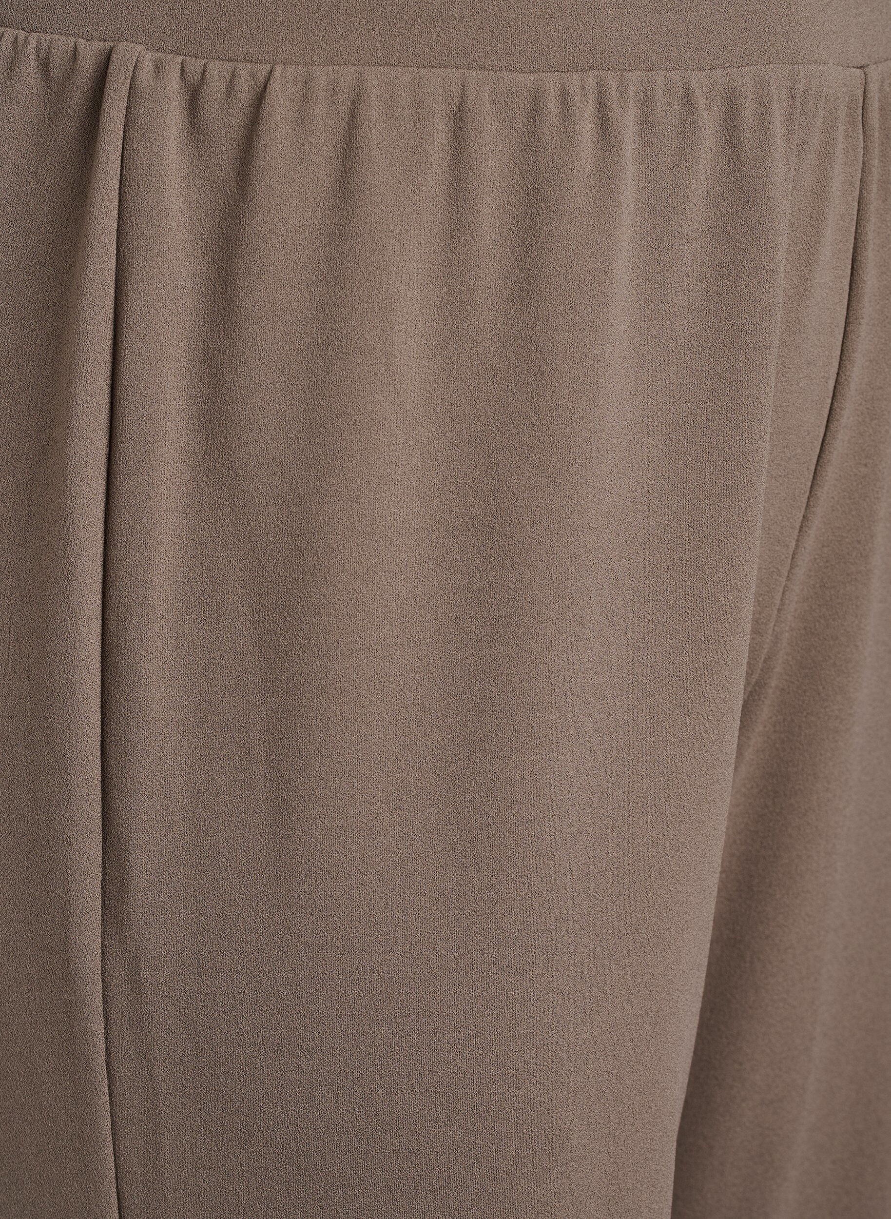ZizziBukser med rett passform, Beige, Packshot image number 2
