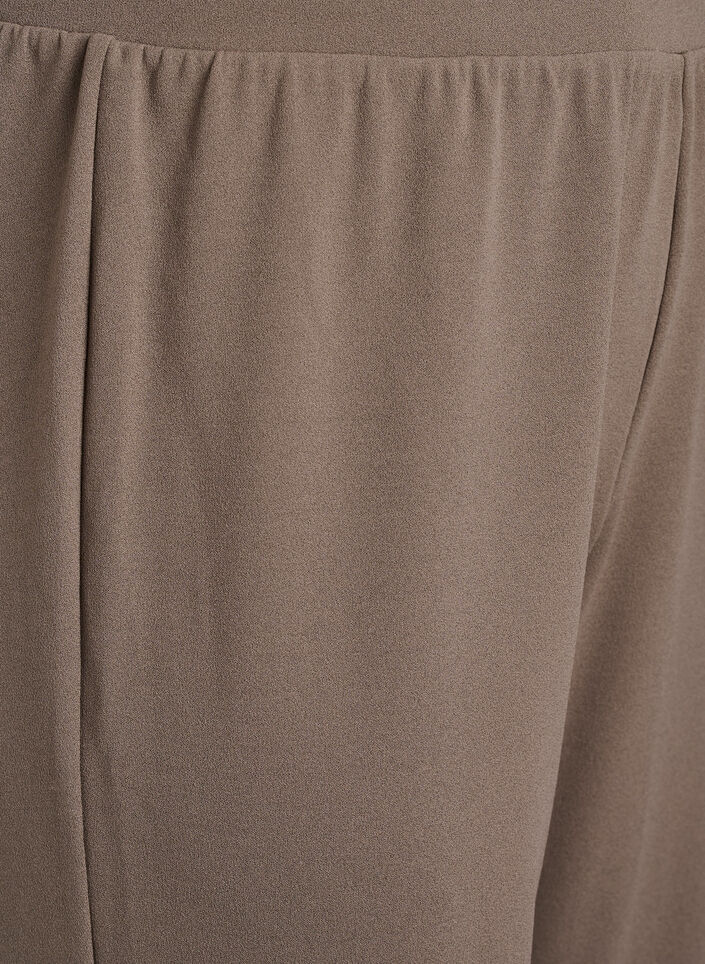 Bukser med rett passform, Beige, Packshot image number 2