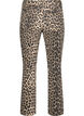 Emily jeans med leopardtrykk, Brun, Packshot image number 1