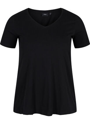 Basis t-skjorte, Black, Packshot image number 0