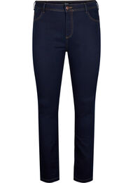 Super slim Amy jeans med høyt liv, Blue denim
