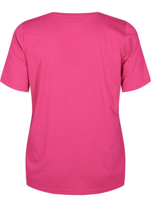 FLASH - T-skjorte med V-hals, Raspberry Rose, Packshot image number 1