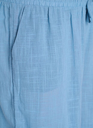 Zizzi FLASH - Bukse med rett passform og høy midje, Blå, Packshot image number 2