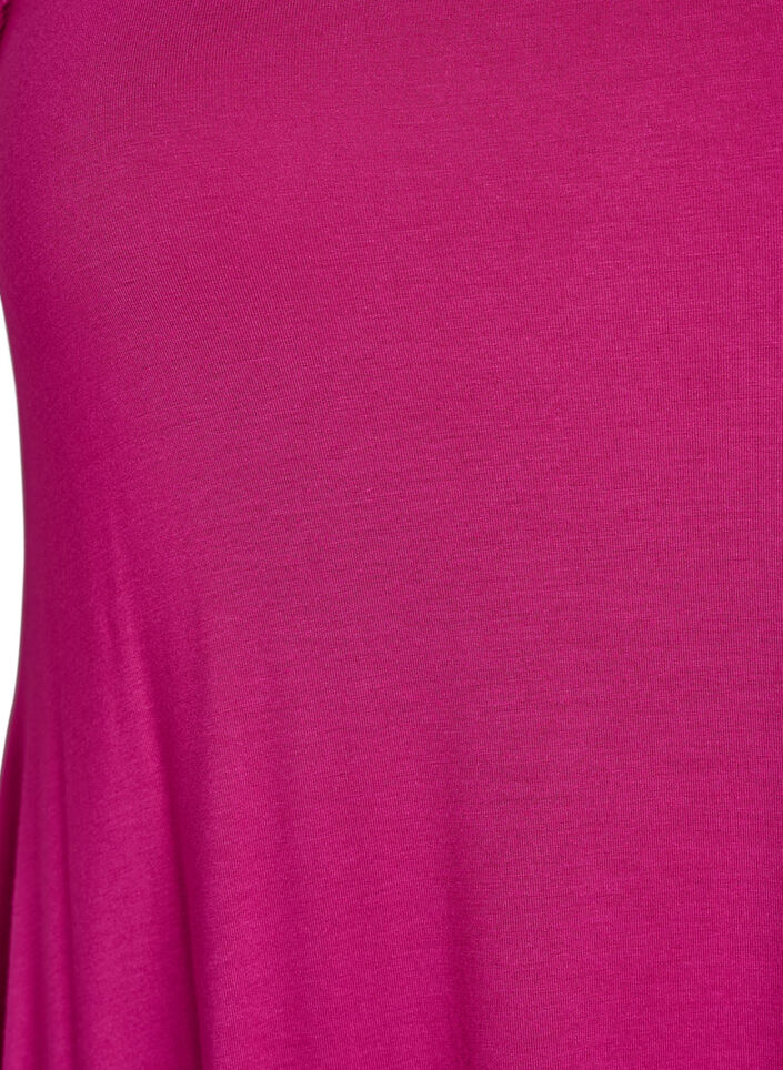 Strandkjole i viskose med flettede stropper, Rosa, Packshot image number 2