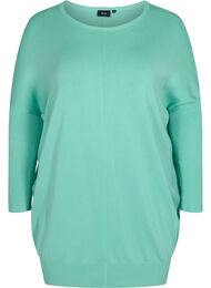 Strikket genser, Dusty Jade Green
